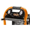 NEO TOOLS 12K010 Compressor de ar vertical lubrificado a óleo, depósito de 40 L, 230 V, 1,5 kW, 8 bar, 206 L/min de aspiração, rodas e pega