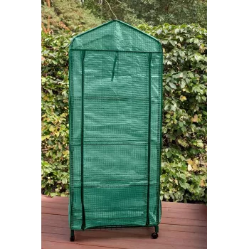NEO Tools 15-903 Estufa de germinação 180x92x92 cm cobertura PE estrutura de aço
