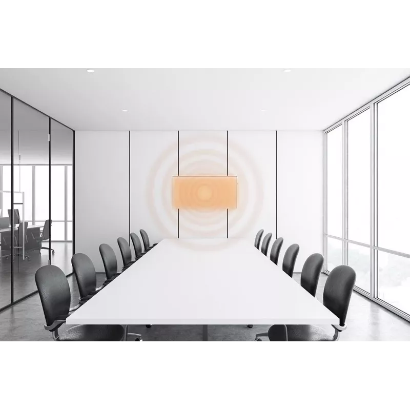 Painel de aquecimento infravermelho NEO TOOLS 450W com Wi-Fi, branco