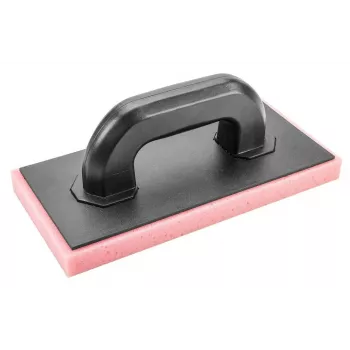 Espátula dentada para azulejos e placa de juntas NEO Tools 50-254 com cabo ergonómico, base de borracha 280 x 130 mm, preto/laranja