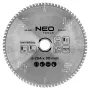 Lâmina de serra circular NEO TOOLS 55-548 com pontas de carboneto, 254 mm x 30 mm, 80 dentes, universal