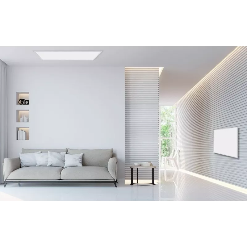 Painel de aquecimento infravermelho remoto Wi-Fi NEO TOOLS 90-106 600 W branco