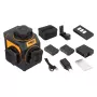 NEO TOOLS 75-145 Nivel de laser 3D de linhas, 12 linhas verdes, suporte magnético, mala de transporte