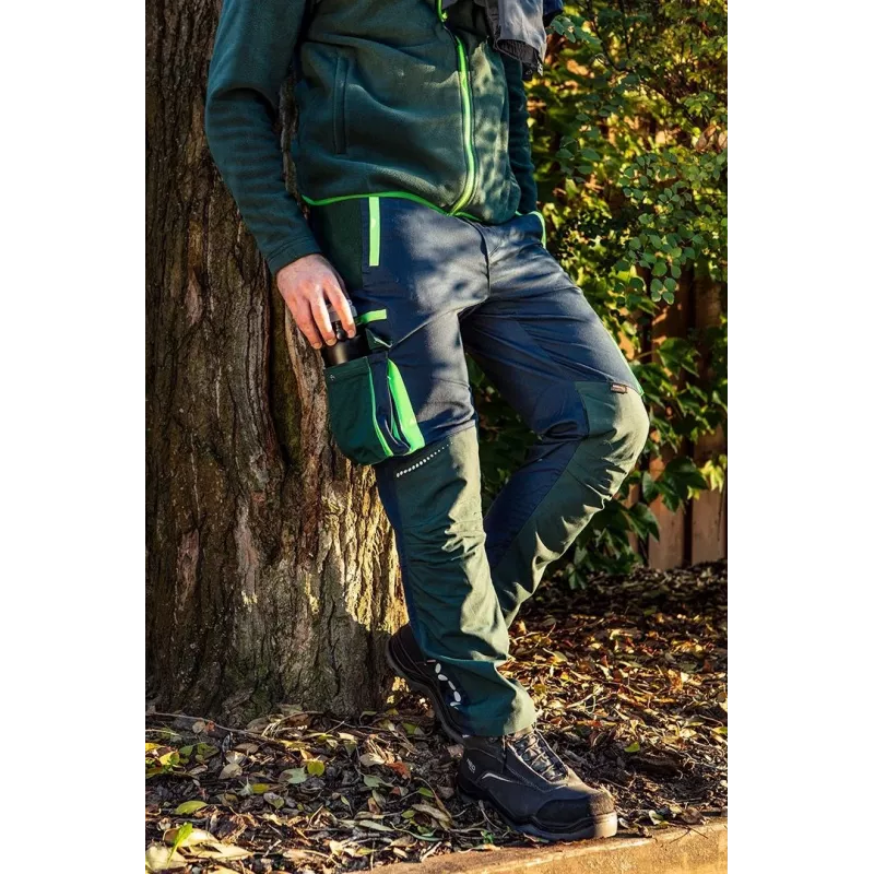 Casaco de trabalho NEO TOOLS 81-216-S - cinzento/verde, tamanho S, 7 bolsos, EN ISO 13688
