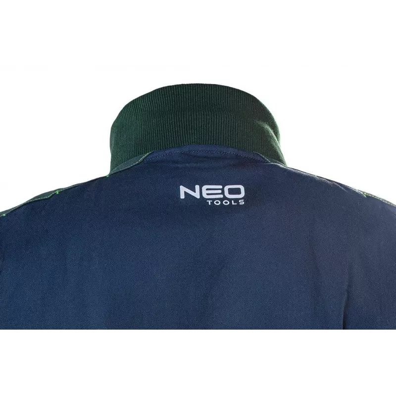 Casaco de trabalho NEO TOOLS 81-216-XL, cinzento/laranja, XL, 65% poliéster 35% algodão, 267 g/m², CE EN ISO 13688