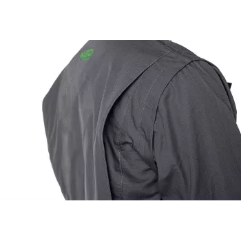 Casaco de trabalho NEO TOOLS 81-217-XXXL cinzento/verde - algodão resistente, 7 bolsos, refletor