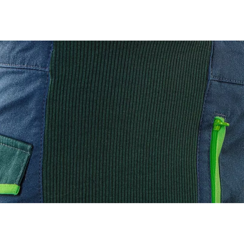 Vestuário de trabalho NEO Tools 81-246-XXXL - cinzento/verde, 65% poliéster 35% algodão, 267 g/m², costura tripla, certificado CE