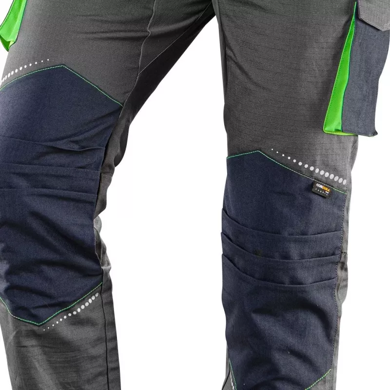 T-shirt de trabalho unissexo NEO TOOLS 81-247-XS, 100% algodão, cinzento, XS