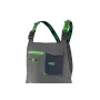 Calças de trabalho profissionais NEO TOOLS 81-247-XXL com bolsos para joelheiras, cinzento/verde, tamanho XXL