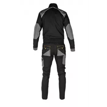 T-shirt de trabalho NEO TOOLS 81-258-XS unissexo XS cinzento mesclado 100% algodão OEKO-TEX