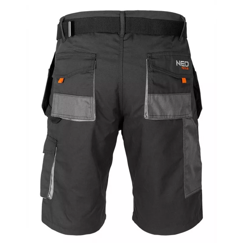 Calças de trabalho de proteção NEO Tools 81-270-XL, cinzento/preto, tamanho XL, 9 bolsos, EN ISO 13688