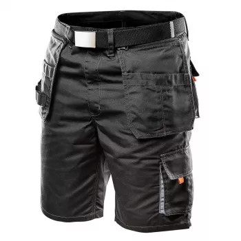 Calças de trabalho de proteção NEO Tools 81-270-XL, cinzento/preto, tamanho XL, 9 bolsos, EN ISO 13688