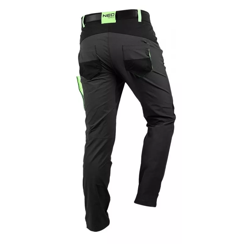 Calças de trabalho de proteção NEO Tools 81-290-M, preto, tamanho M, 10 bolsos, EN ISO 13688