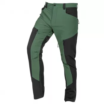 Calças de trabalho exterior NEO TOOLS 81-293-L, stretch 4 direções, verde-cinzento, tamanho Large