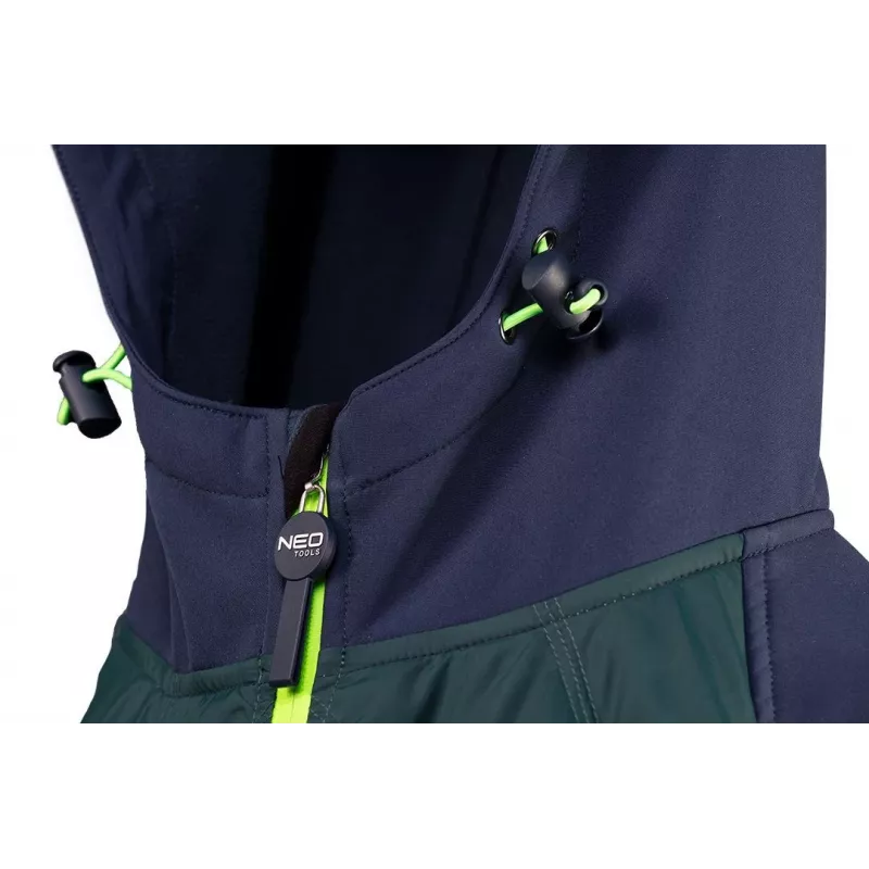 Casaco de trabalho NEO TOOLS 81-559-XL unissexo, 100% algodão, cinzento, 7 bolsos, certificado CE