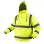 NEO TOOLS 81-712-XL Casaco de Trabalho Bomber Levemente Isolado de Alta Visibilidade, Amarelo Fluorescente, Tamanho XL, EN ISO 20471 Classe 3