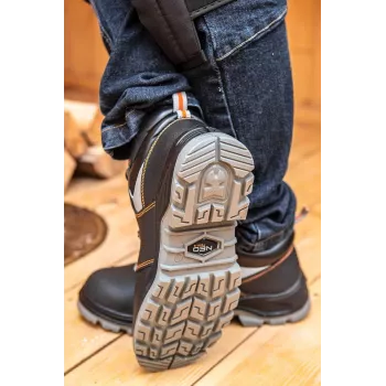 Botas de segurança NEO TOOLS 82-027 S1P SRC, biqueira de aço, tamanho 41, preto/cinzento