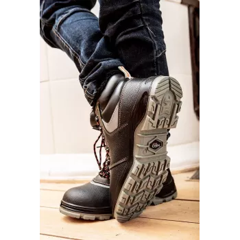 NEO Tools 82-142 S1P SRC Sapatos de segurança com biqueira de aço e proteção antiperfuração, tamanho 42