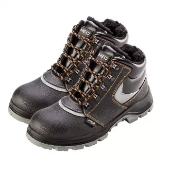 Sapatos de segurança NEO Tools 82-147 S1P SRC - biqueira de aço, resistente à perfuração, malha respirável, EU 47