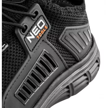 Sapatos de segurança NEO Tools 82-158-43 S3 SRC com biqueira de aço, tamanho 43, preto/cinzento