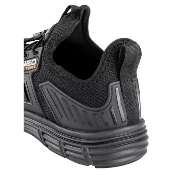 Sapatos de segurança NEO tools 82-158-47 S1P SRC com biqueira de aço, tamanho 47, preto/cinzento