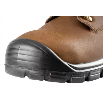 Sapatos de segurança NEO TOOLS 82-170-45 S1P SRC, biqueira de aço, proteção antiperfuração, tamanho 45, preto/cinzento