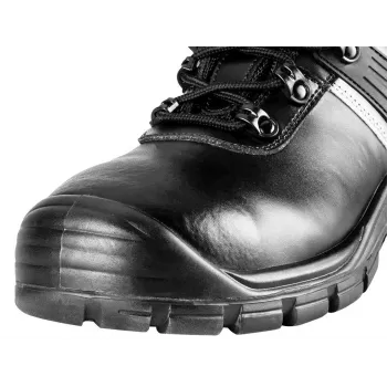 NEO Tools 82-175-46 S1P SRC Botas de segurança com biqueira de aço, pele veludo, tamanho 46