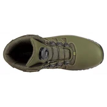 NEO TOOLS 82-751-40 S1P SRC sapatos de segurança com biqueira de aço e proteção antiperfuração, pele veludo, preto/cinzento, tamanho 40