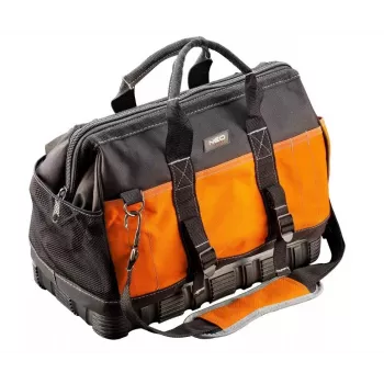 Bolsa de ferramentas profissional NEO TOOLS 84-305 40 x 22 x 33 cm, nylon 600D, 18 bolsos, 15 kg de capacidade