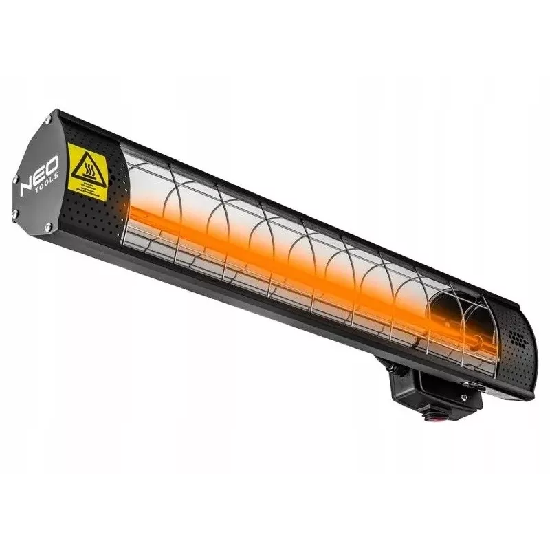 Aquecedor infravermelho NEO TOOLS 90-031 2000 W Preto IP44 montagem na parede/teto
