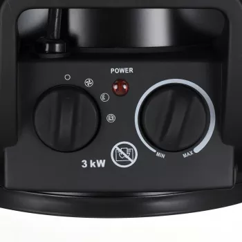 Aquecedor elétrico NEO TOOLS 90-063 cerâmica PTC 3000 W preto