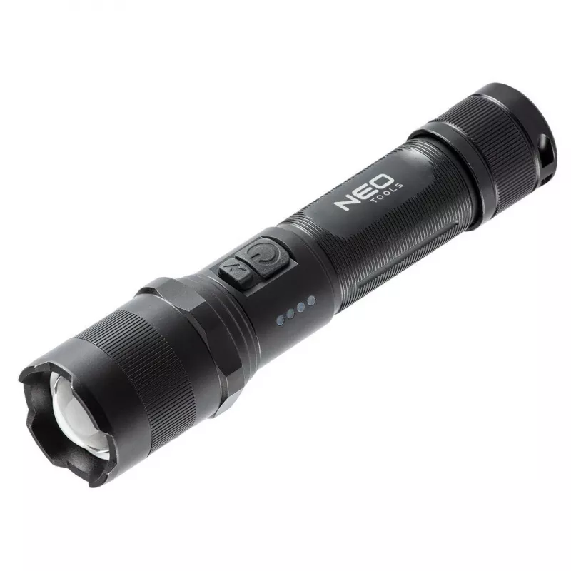 Lanterna de cabeça NEO TOOLS 99-035 COB LED com sensor de movimento, 300 lm, IPX4, USB-C, ângulo ajustável, base magnética
