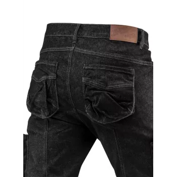 Calças de trabalho NEO TOOLS DENIM 5 bolsos, preto, tamanho M