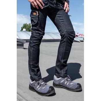 NEO TOOLS DENIM Calças de Trabalho 5 Bolsos, Tamanho L