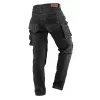 NEO TOOLS DENIM Calças de Trabalho, Preto, Tamanho L