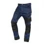 Calças de trabalho NEO TOOLS DENIM com reforços Oxford, azul-marinho, tamanho XS