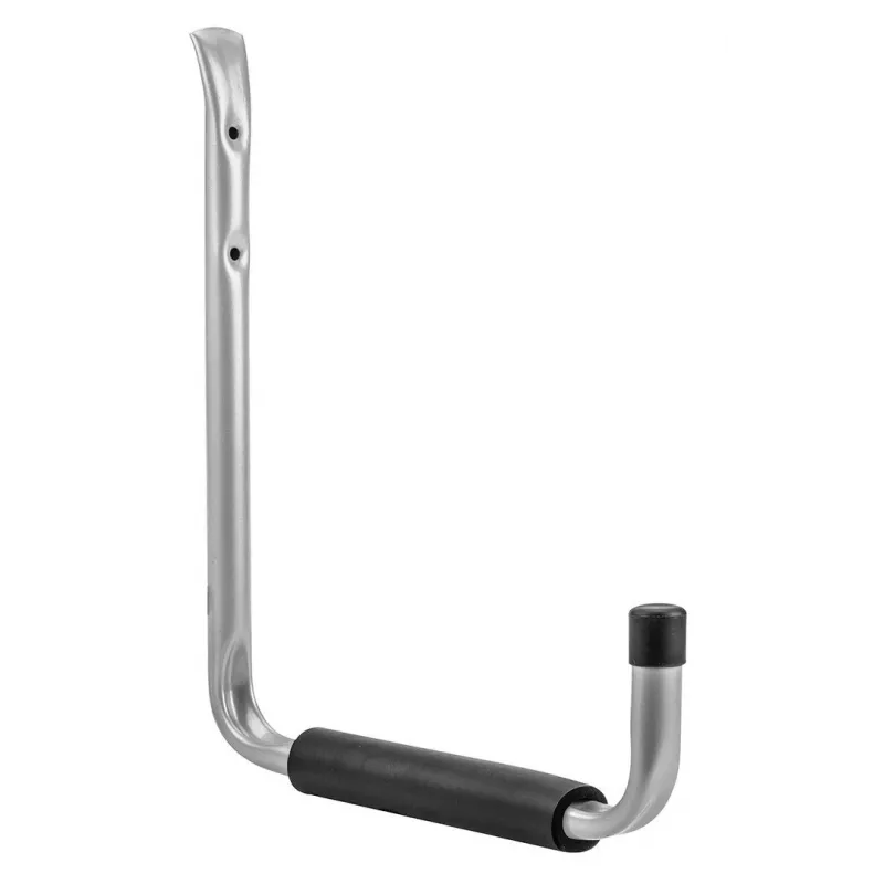 Conjunto de ganchos de garagem NEO TOOLS 16 peças | Ganchos de parede em aço para cargas pesadas com revestimento antiderrapante em PVC, preto/laranja