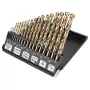 Conjunto de brocas para metal HSS-Co NEO TOOLS 1,0-10,0 mm, 19 peças