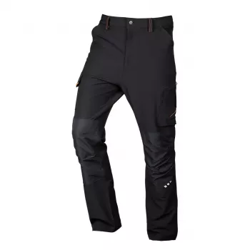 Calças de trabalho NEO TOOLS Mix&Match stretch 4 direções, preto-laranja, XS