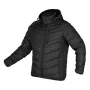 NEO TOOLS Mix&Match casaco acolchoado de penas, leve, preto, XXL