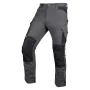 Calças de trabalho NEO TOOLS Mix&Match em lona com reforços Cordura cinzento/preto tamanho S