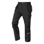 Calças de trabalho NEO TOOLS Mix&Match com elástico 4 direções e reforço Cordura, pretas, XS