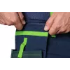 NEO TOOLS PREMIUM Calções de homem em mistura de algodão com stretch, XXXL, preto
