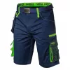 NEO TOOLS PREMIUM Calções de homem em mistura de algodão com stretch, XXXL, preto