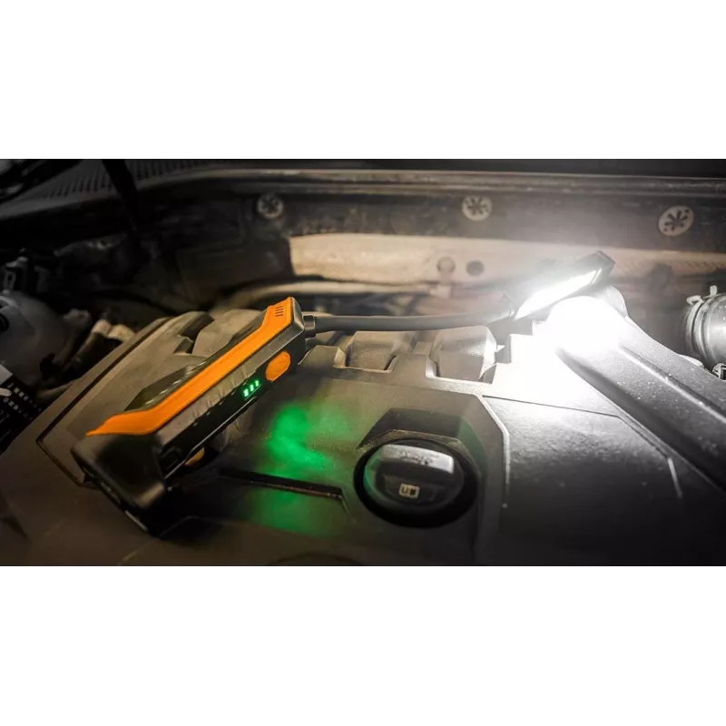 NEO TOOLS Lanterna de inspeção a bateria 400 lm COB + lanterna 99-102