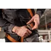 Conjunto de segurança NEO TOOLS com cabo de segurança – arnês PROTEKT P-01, corda kernmantel de 2m, mosquetão de aço, EN 361/354/363, CE 0082