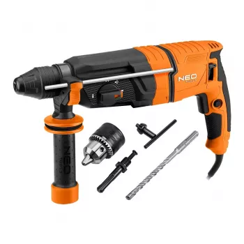 Martelo perfurador SDS+ NEO TOOLS 900W, 3,5J com mala