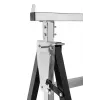 Gaveta de bancada de trabalho em aço NEO Tools TOP-84-145, 580x450x130 mm, carga 25 kg, corrediças de esferas, fecho central, preto/cinzento
