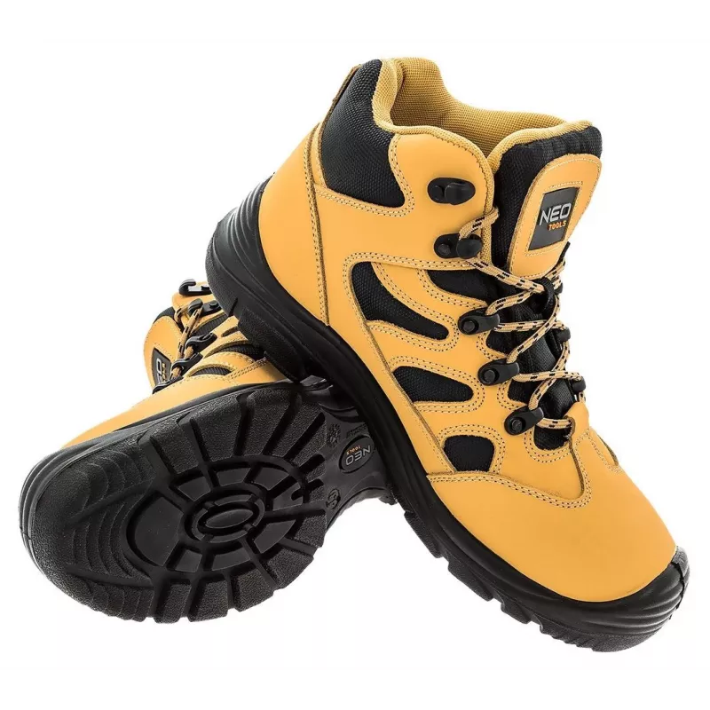Sapatos de trabalho NEO TOOLS S3 SRC sem metal, tamanho 45