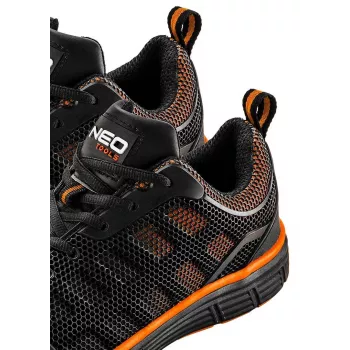 Sapatos de trabalho NEO TOOLS S1, biqueira de aço, tamanho 42